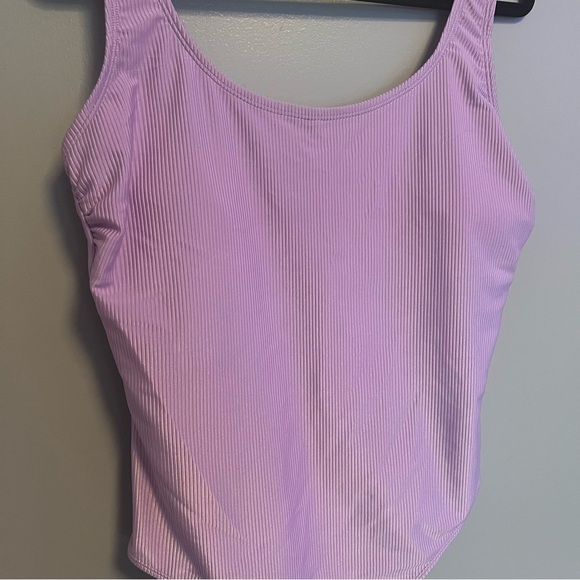 Purple One Piece Swimsuit - Picture 3 of 4